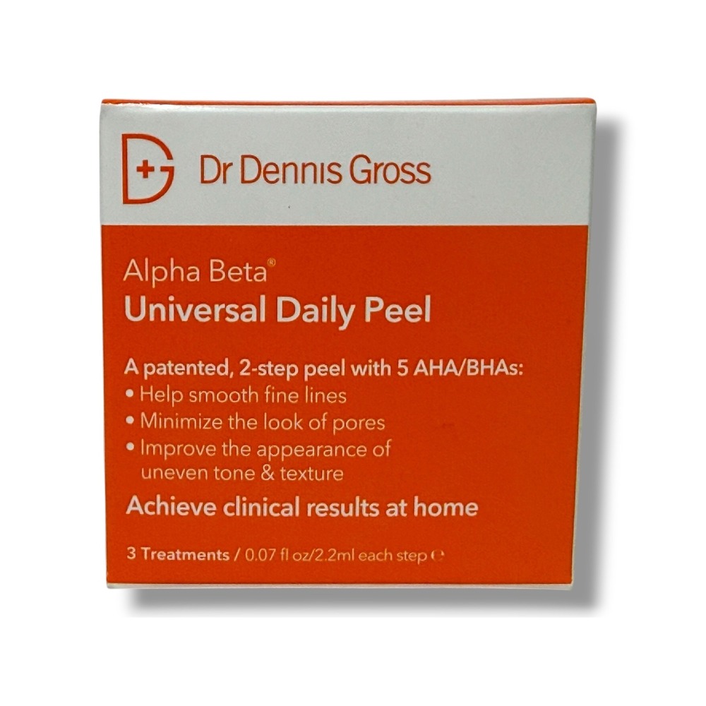 Dr Dennis Gross Peel Alpha Beta Universal Daily AHA BHA Exfoliant 3 pc Set